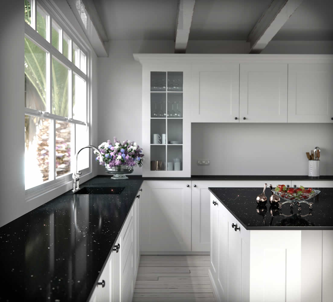 Silestone Stellar Night